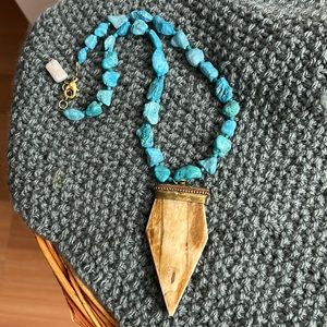 Vintage Genuine Turquoise Necklace